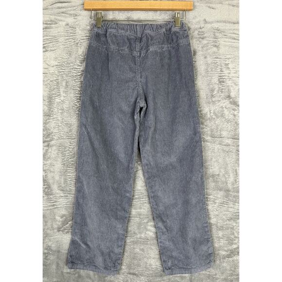 Mini Boden Kids 10Y Corduroy Cord Pants Greyish Blue Pull On - Picture 2 of 4